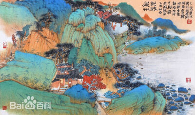 青绿——祁恩进老师作品