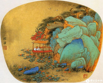 青绿——祁恩进老师作品