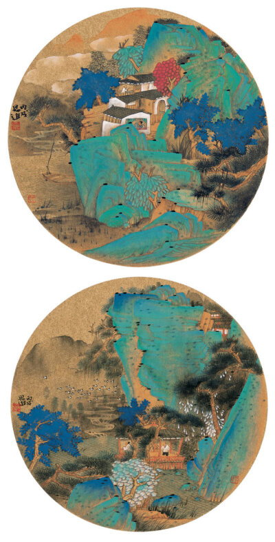 青绿——祁恩进老师作品