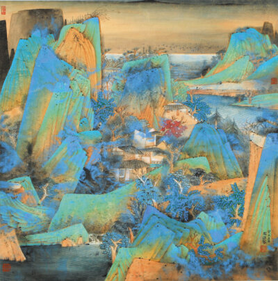 青绿——祁恩进老师作品