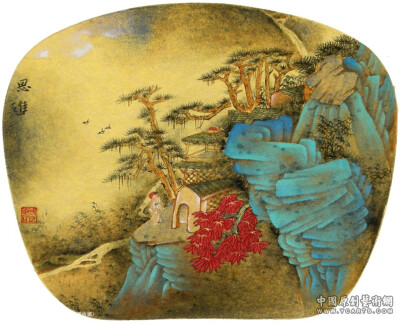 青绿——祁恩进老师作品欣赏