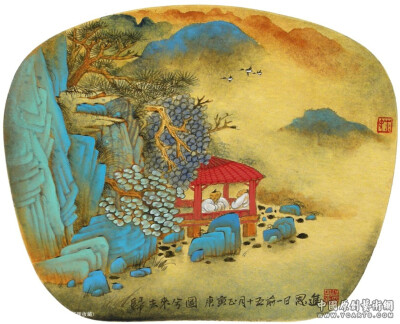 青绿——祁恩进老师作品欣赏