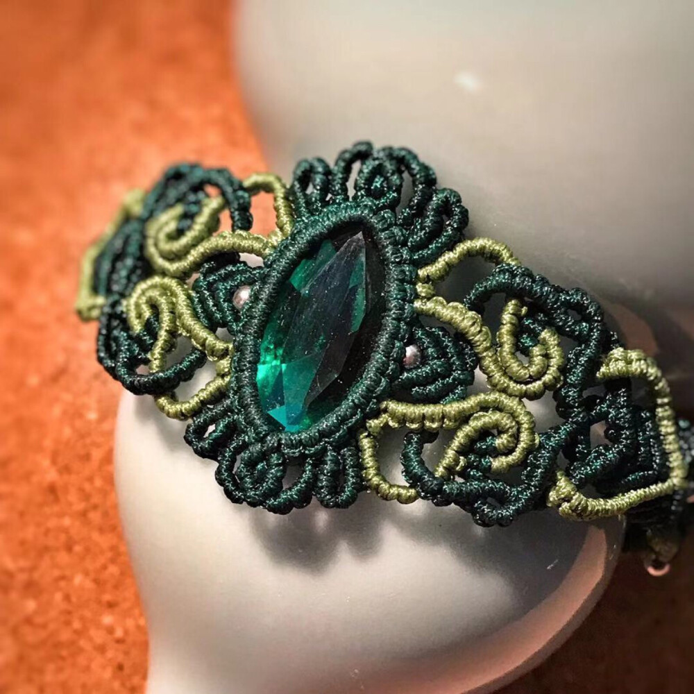 原创macrame手链低语森林已售出