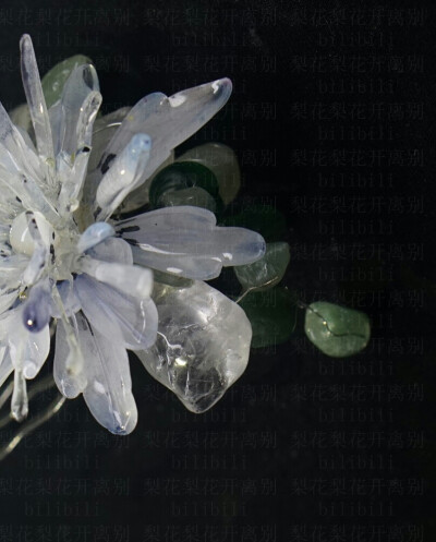 b站梨花梨花开离别的热缩作品