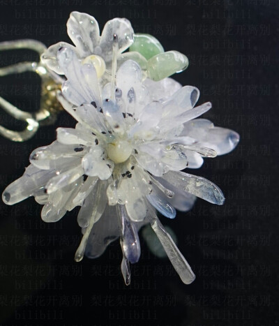 b站梨花梨花开离别的热缩作品