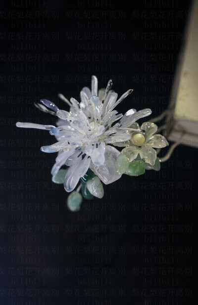 b站梨花梨花开离别的热缩作品