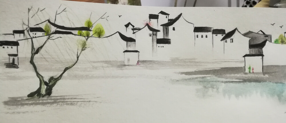 吴老师范画