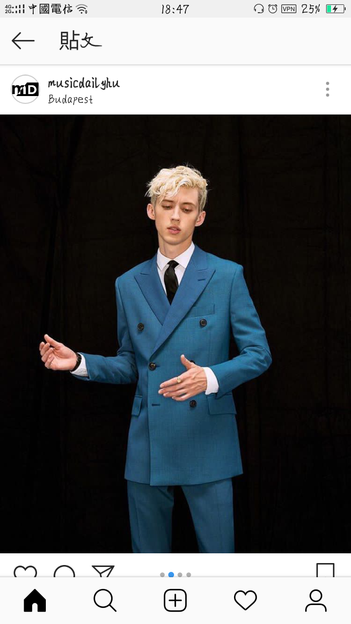 戳爷 troye sivan 特洛耶希文 近期 自截 ins GQ杂志 [杨晋戈]