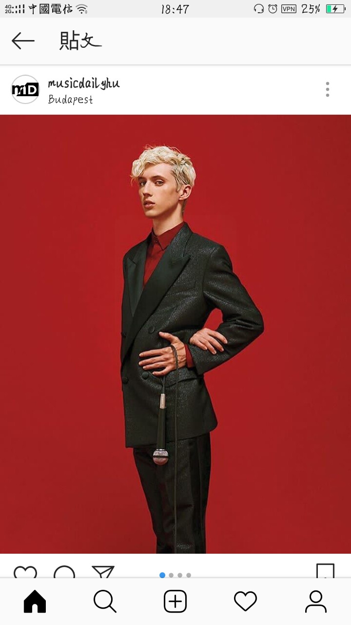 戳爷 troye sivan 特洛耶希文 近期 自截 ins GQ杂志 [杨晋戈]