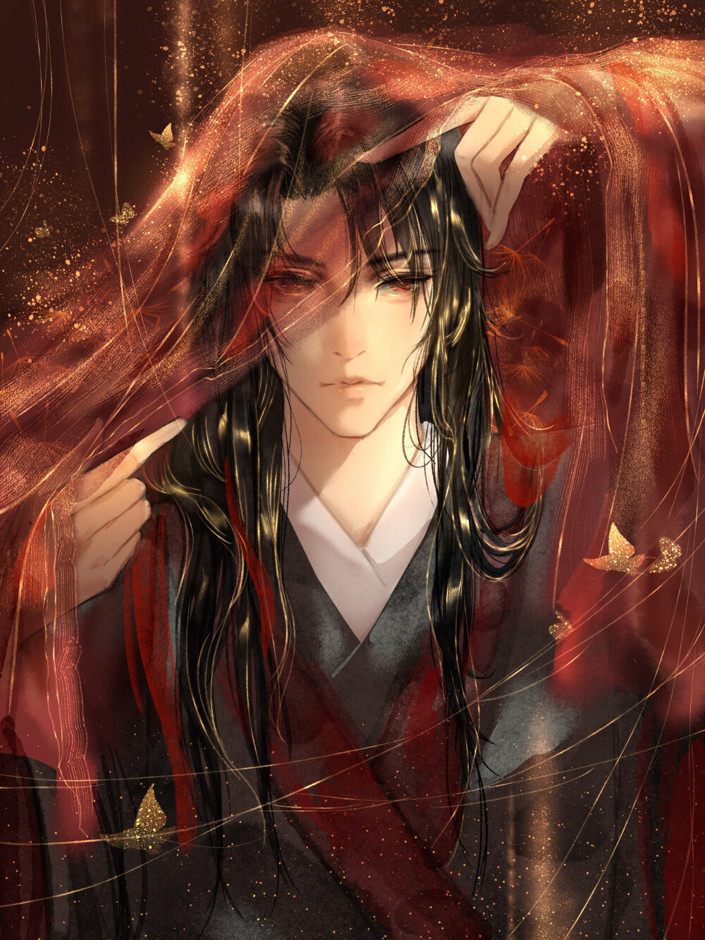 #魔道# 魏无羡 绘师：叶酱酱酱酱酱