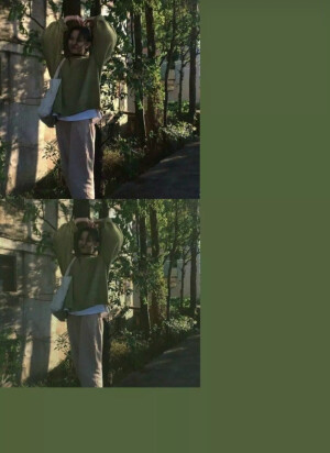 绿色