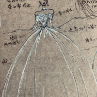 壹文EVE婚纱设计师Kaka作品