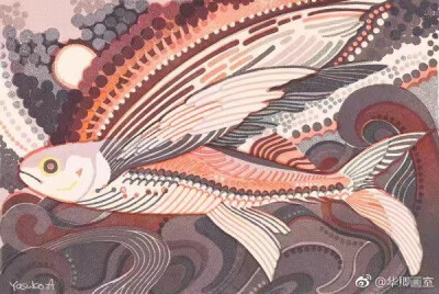Yasuko Aoyama版画作品 让人心旷神怡的配色