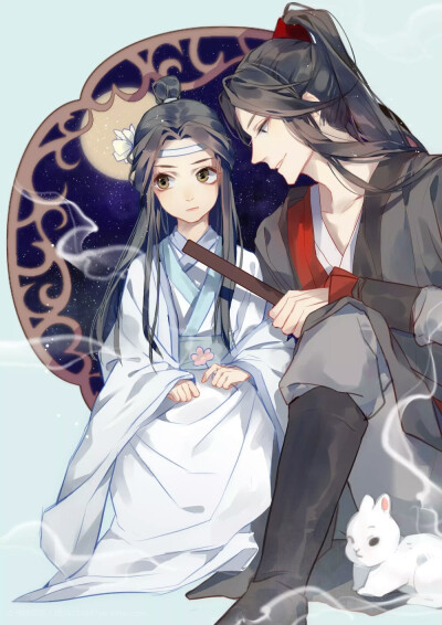 魔道祖师忘羡 画师:弹棉花团