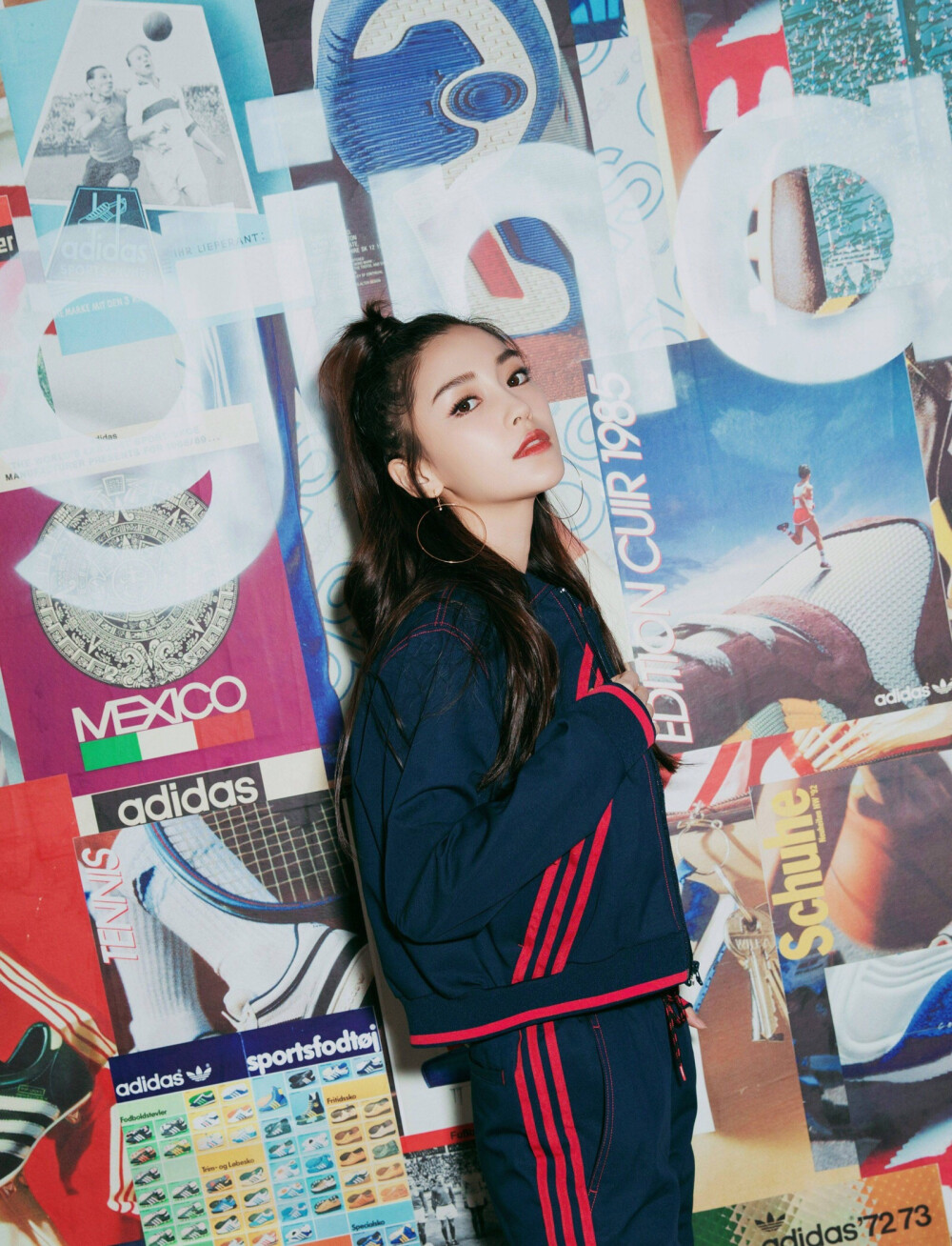 angelababy //181127 adidas亚太最大品牌中心