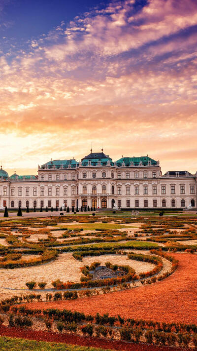 一座巴洛克建筑风格的宫殿，曾是哈布斯堡王朝欧根亲王的宫殿。©壹刻传媒