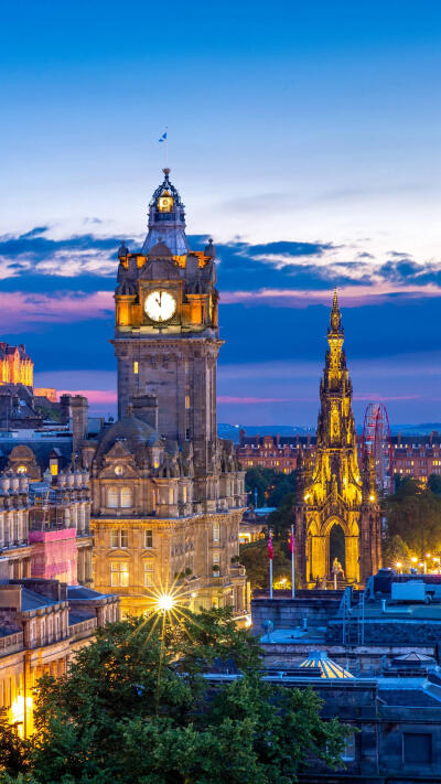 英国著名的文化古城、苏格兰首府，有着悠久的历史。©壹刻传媒
