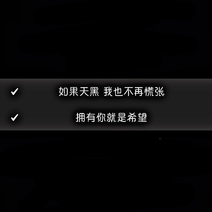 12.2〖37〗
—如果天黑 我也不再慌张
—拥有你就是希望
-著小生zoki/心华《我寻着光而来》