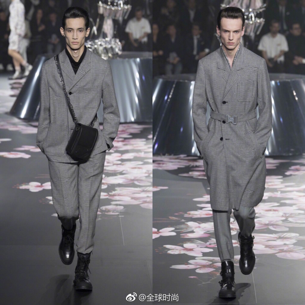 Dior 2019早秋男装系列东京发布秀，此次迪奥男装艺术总监KIM JONES从日本传统文化与日本当代艺术家空山基的作品中汲取灵感，并将此成功融入整个早秋男装系列的设计中，呈现出这场极具未来感的时尚大秀。