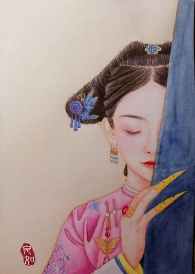 【古风美人】作者：宛如