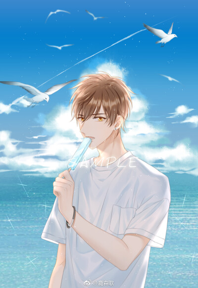 《恋与制作人》 白起
@鹿森Blacrist