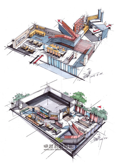 卓越手绘杜健老师最新作品