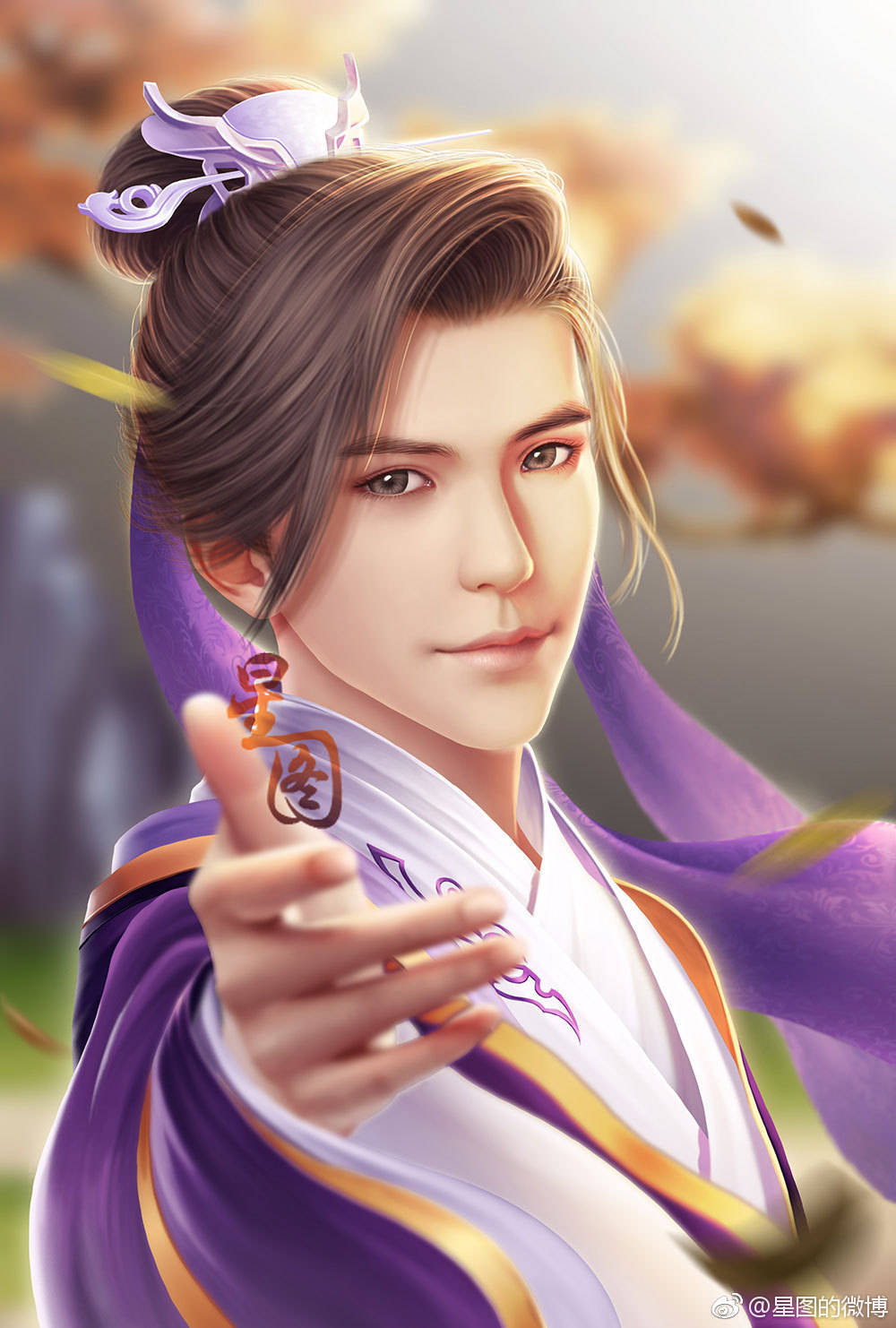 天行九歌·韩非画师:星图 - 堆糖,美图壁纸兴趣社区