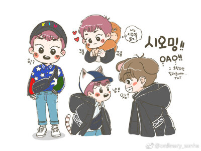 XIUMIN 金珉锡 cr：ordinary_sanha