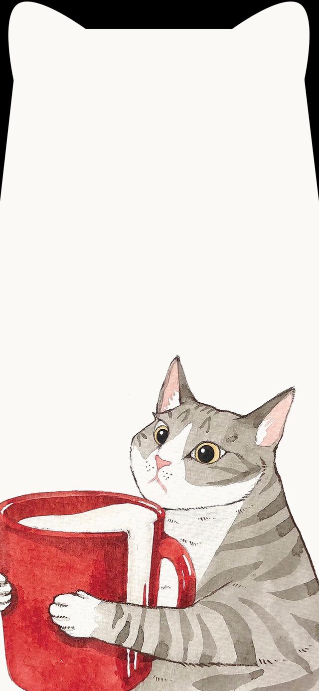 刘海屏太丑，小耳朵手机壁纸，给你的刘海遮一遮