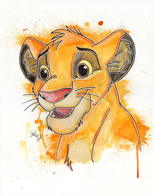 迪士尼 动漫 Disney 插画