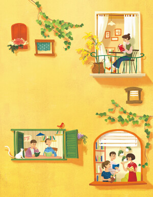 生活场景 插画 画师조소현(Sohyun Cho)