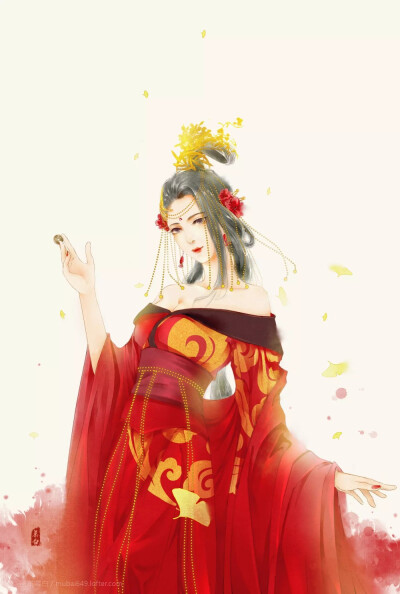 花道常 花姐姐
【画师：（LOFTER）画画的慕白】