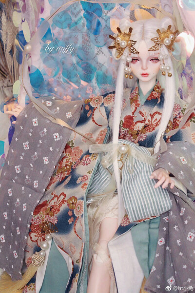 和风美人 SD娃娃 BJD 玩具 人偶 壁纸 萌物