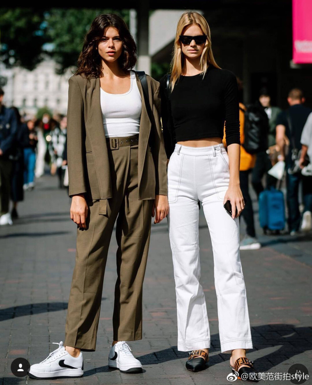 欧美街拍street style - 堆糖，美图壁纸兴趣社区
