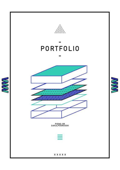 作品集排版