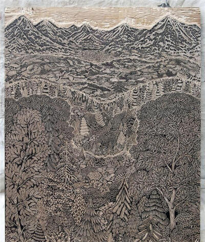 【彩色木刻版画】美国宾州匹兹堡的传统印刷厂Tugboat Printshop，由Paul Roden与Valerie Lueth夫妇共同创建经营,从2006年至今，每件作品都是以手工木雕制作为主要艺术呈现方式，“用传统的技术做出当代的艺术” 是 T…