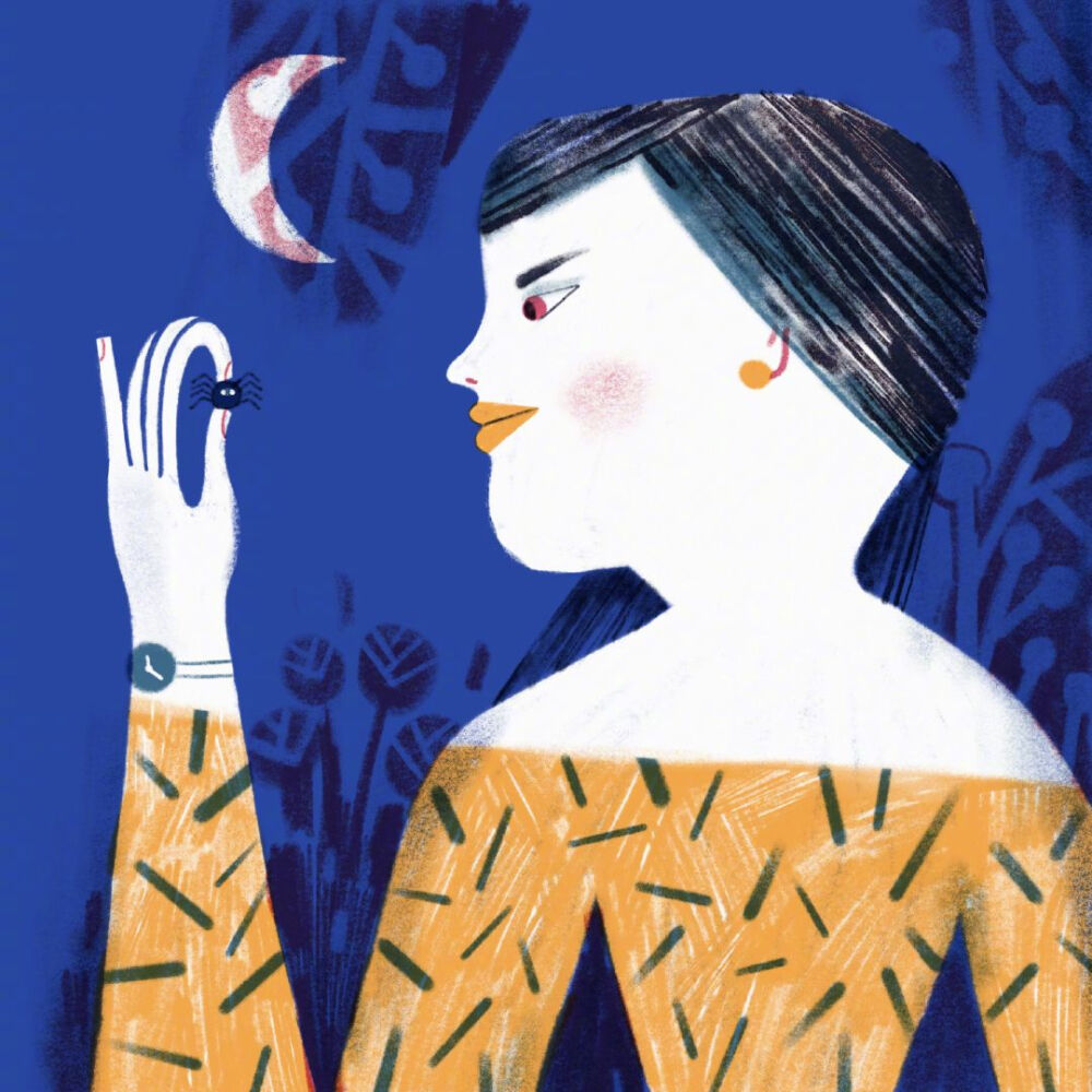 西班牙插画家 mar hernandez 绘画作品 | www.malota.es