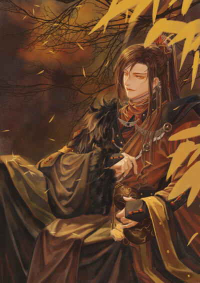 #金光布袋戏# 风逍遥 绘师：renga