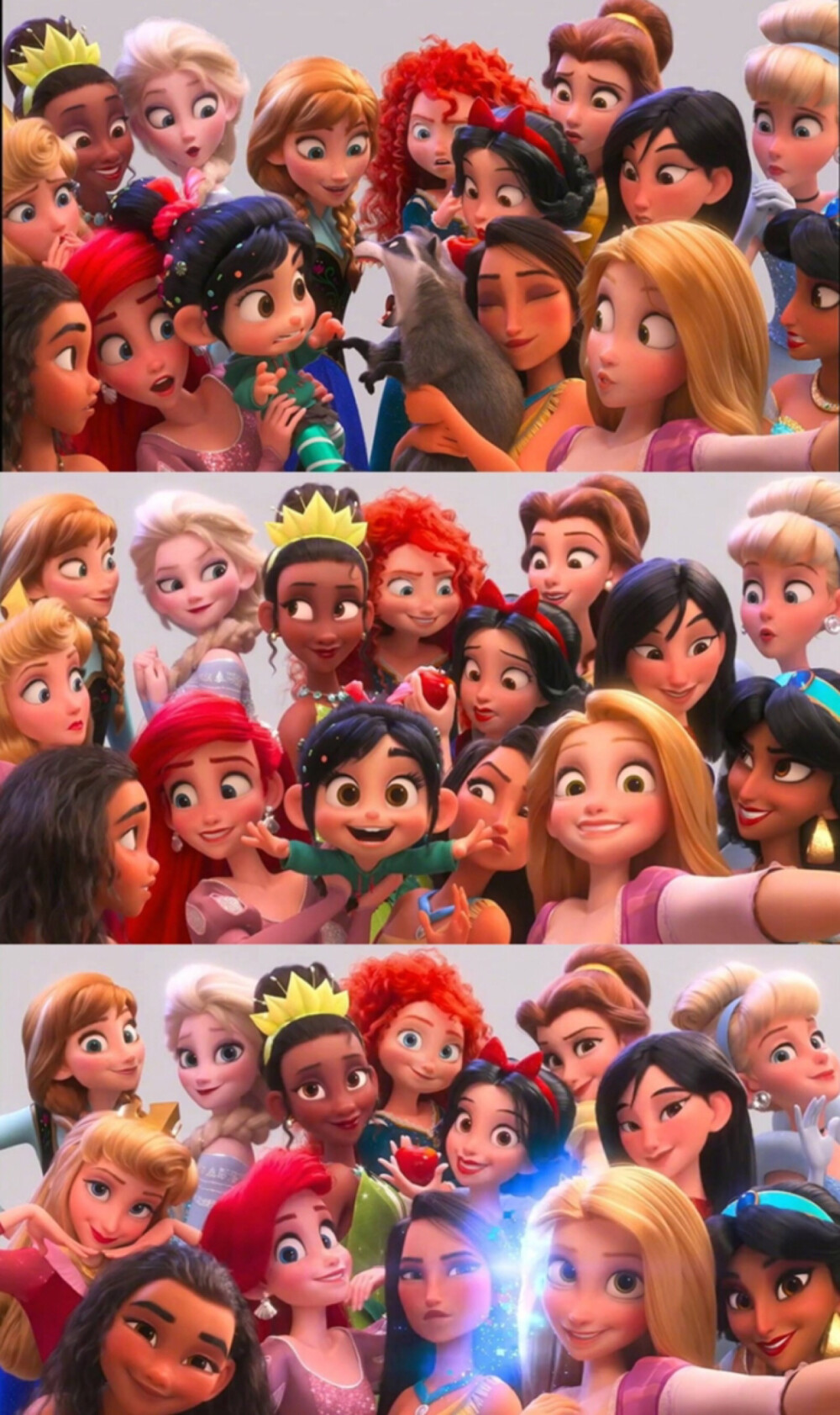 迪士尼所有公主合照图片