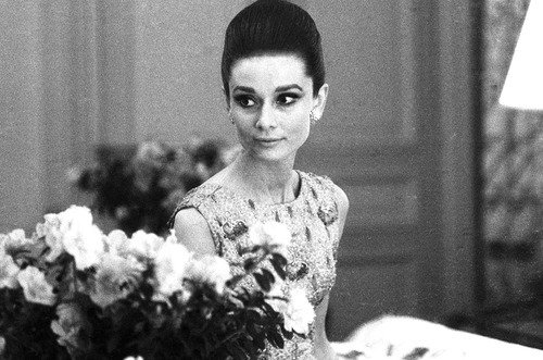 Audrey Hepburn in her suite at the Ritz in Paris, 1964.
Photographed by Angela Williams ​​​