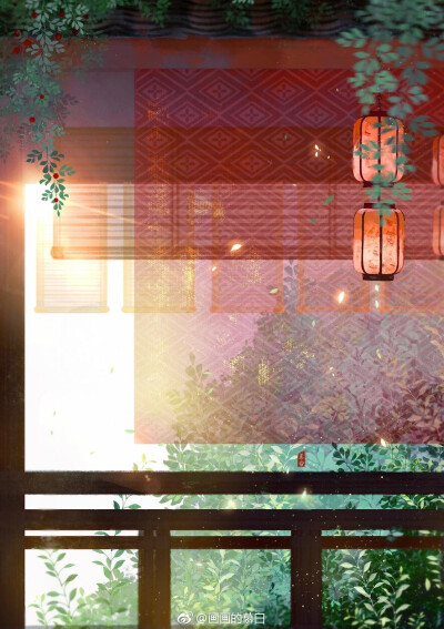 「古风小景」画师: 画画的慕白