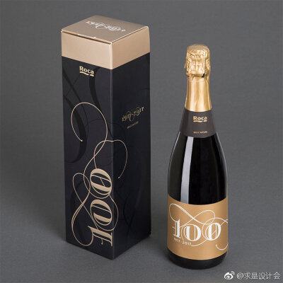 欧洲经典卫浴品牌“乐家（Roca）”发布 100 周年纪念 LOGO。#求是爱设计#