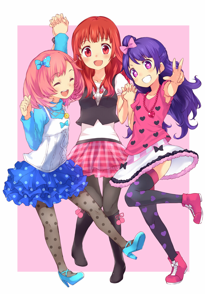 星光少女 極光之夢/星光少女 美夢成真/星光少女 彩虹舞台 [春音艾菈/上葉美愛/彩瀨鳴]