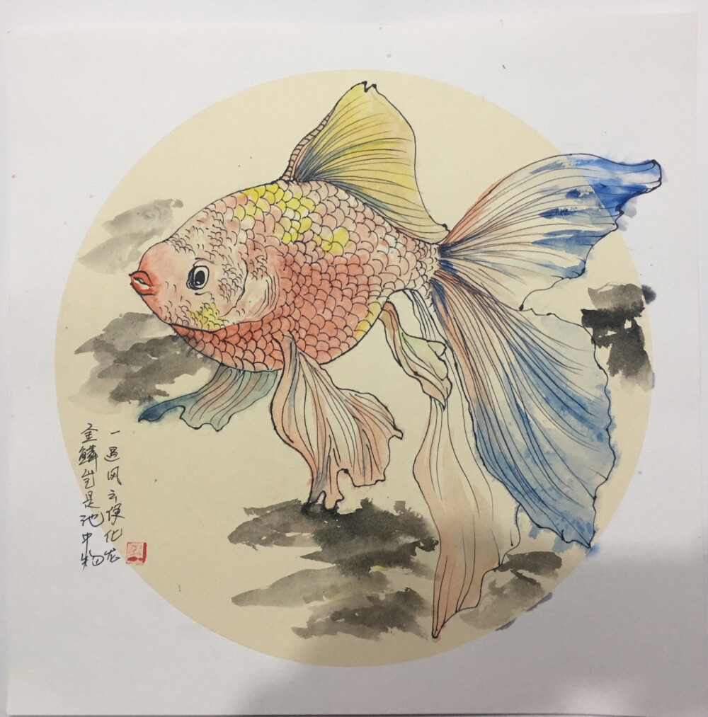 国画风的儿童画