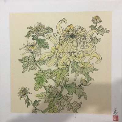 国画风的儿童画