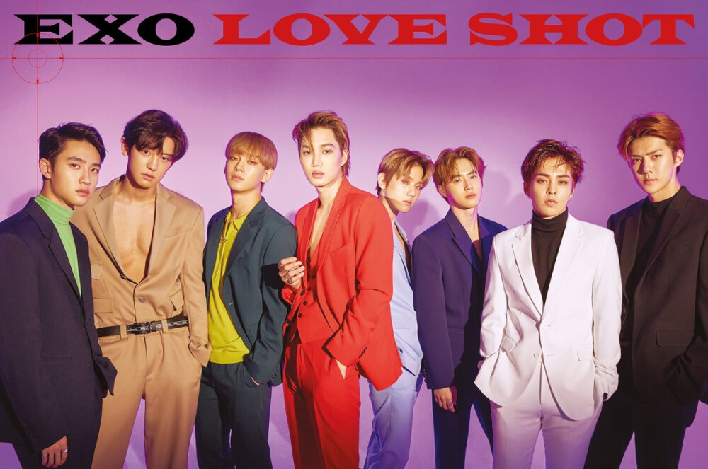 EXO正规五辑后续专辑《LOVESHOT》预告