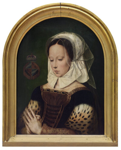 Ambrosius Benson (Copy after) - Woman at Prayers，比利时皇家艺术博物馆