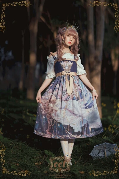 国牌:CEL洋服设计lolita ＃睡美人＃