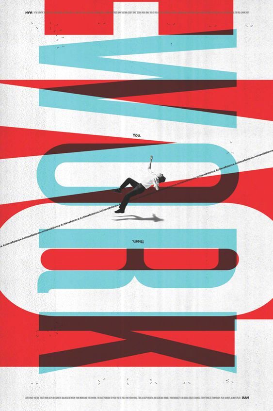 创意海报设计 · 字