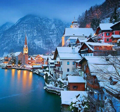 奥地利小镇Hallstatt??